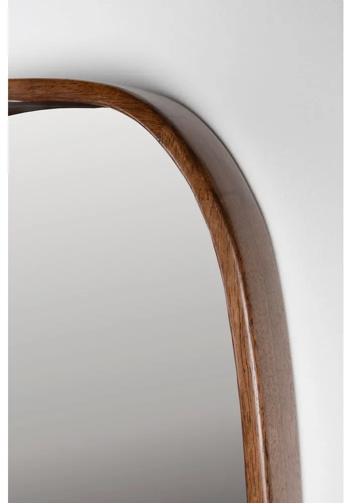 Fali tükör tömörfa kerettel 40x120 cm Nyko – White Label