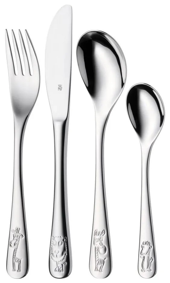 WMF WMF - Gyermek evőeszköz készlet SAFARI 4db GS0518