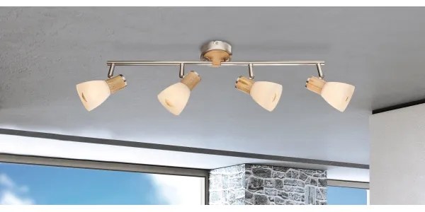 Globo 54352-4 - Spotlámpa GYLFI 4xE14/40W/230V