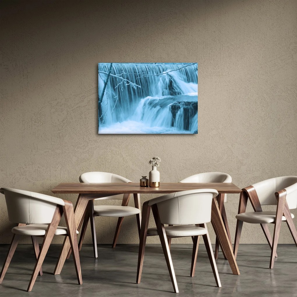 Kép - jeges vízesések (70x50 cm)