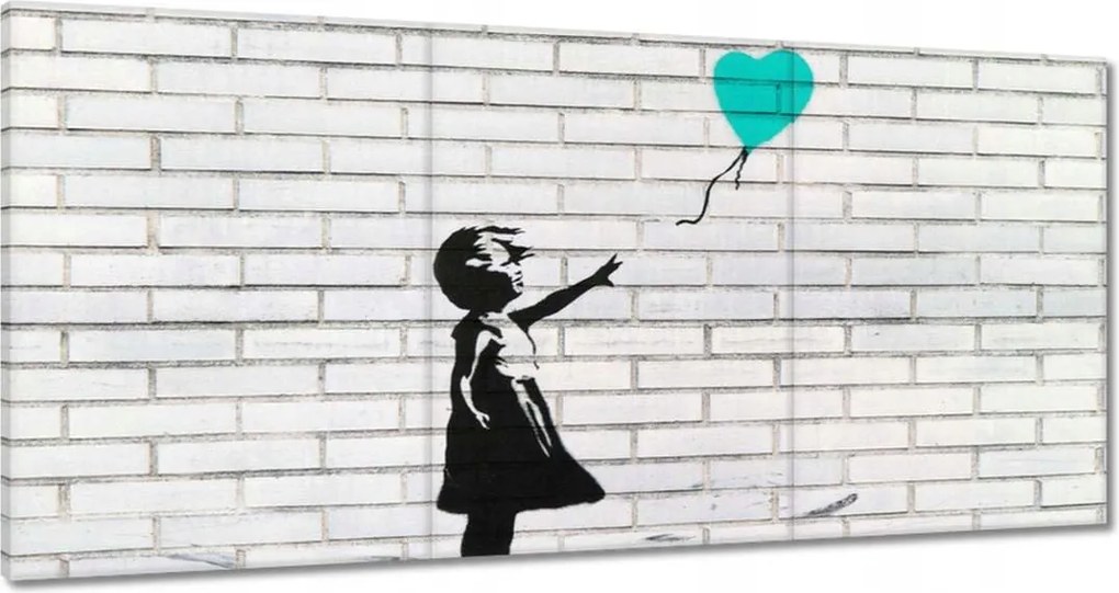 Festmények 180x90 Banksy Graffiti