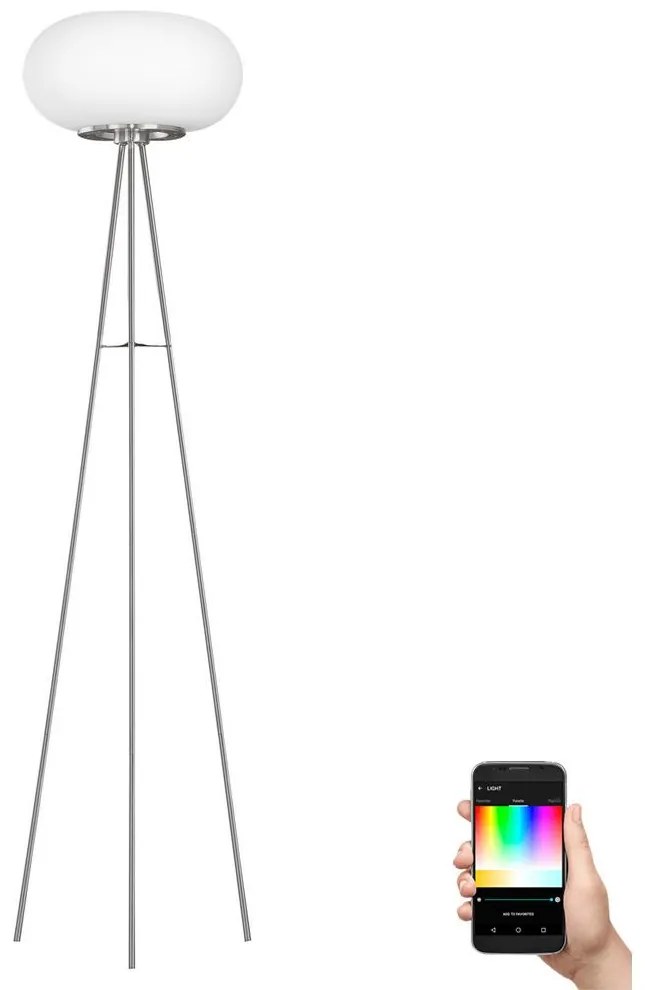 Eglo Eglo 98659 - LED RGB fényerő-szabályozós állólámpa OPTICA-C LED / 17W / 230V EG98659