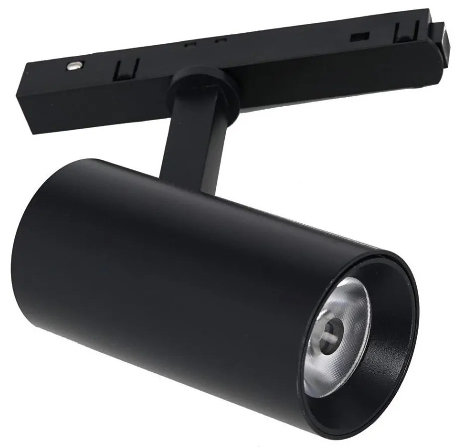 LED spotlámpa MAGNETIC TRACK 10W 48V fekete sínrendszerhez