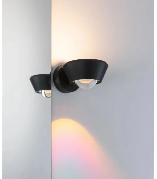 Paulmann 79769 - LED/9W IP44 Dimmelhető fali lámpa SABIK 230V