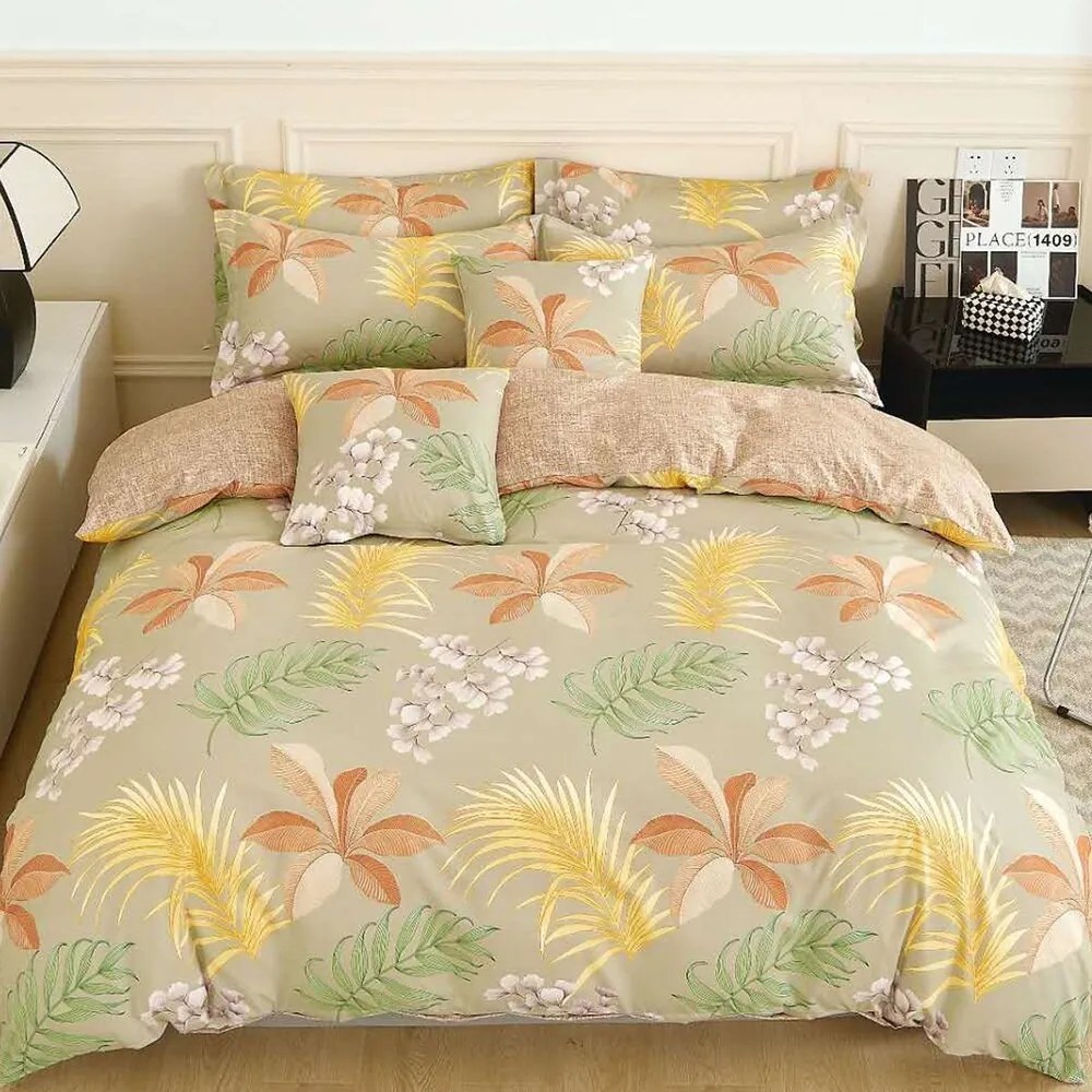 7 részes ágynemű SHEILA AUTUMN 140x200 cm