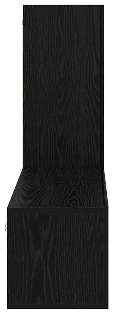 TV szekrény garnitúra 3 pcs Musta tammi 160 x 30 x 30 cm