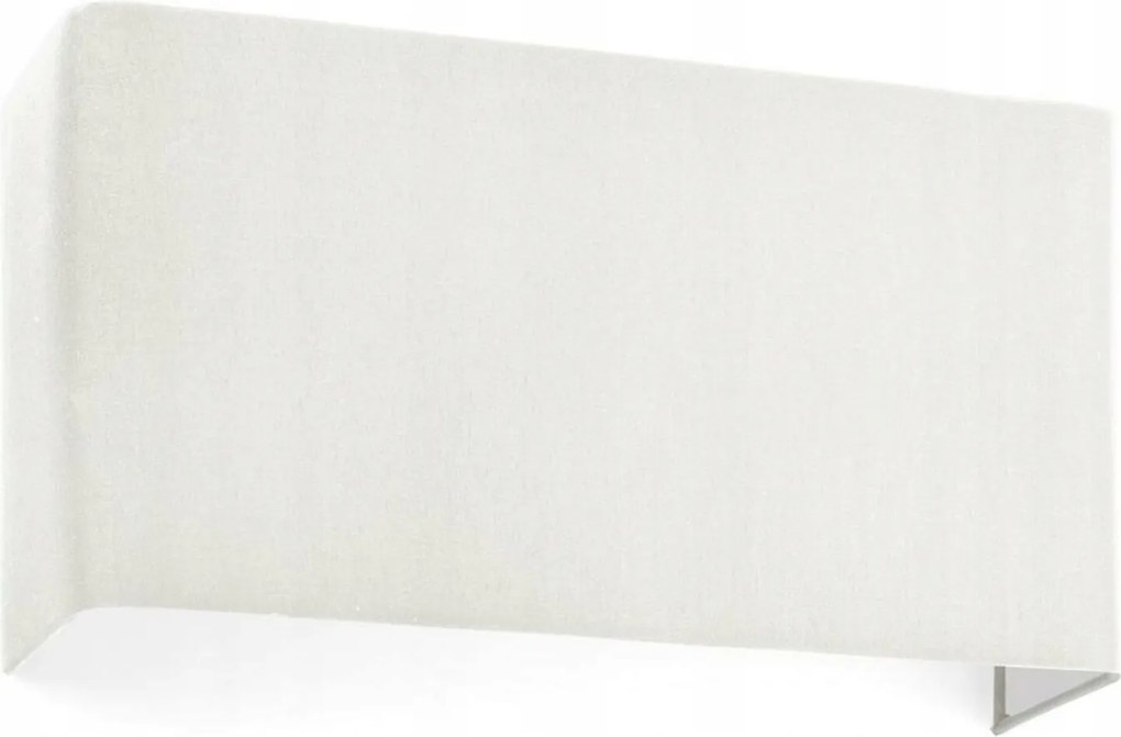 Faro Cotton Rct fali lámpa vízszintes 2xE27 bézs textil 370mm