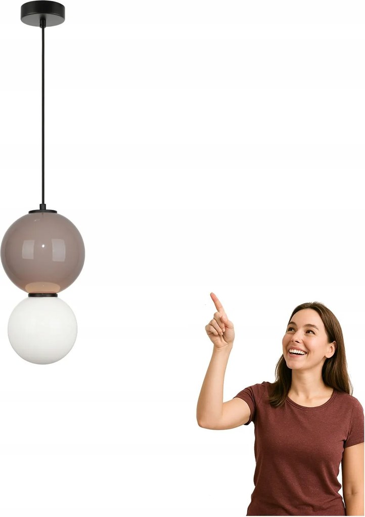 Led függőlámpa 6W Pieve PND-95221-1M-BR Italux