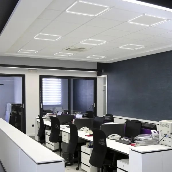 LED Beépíthető keret LED/40W/230V