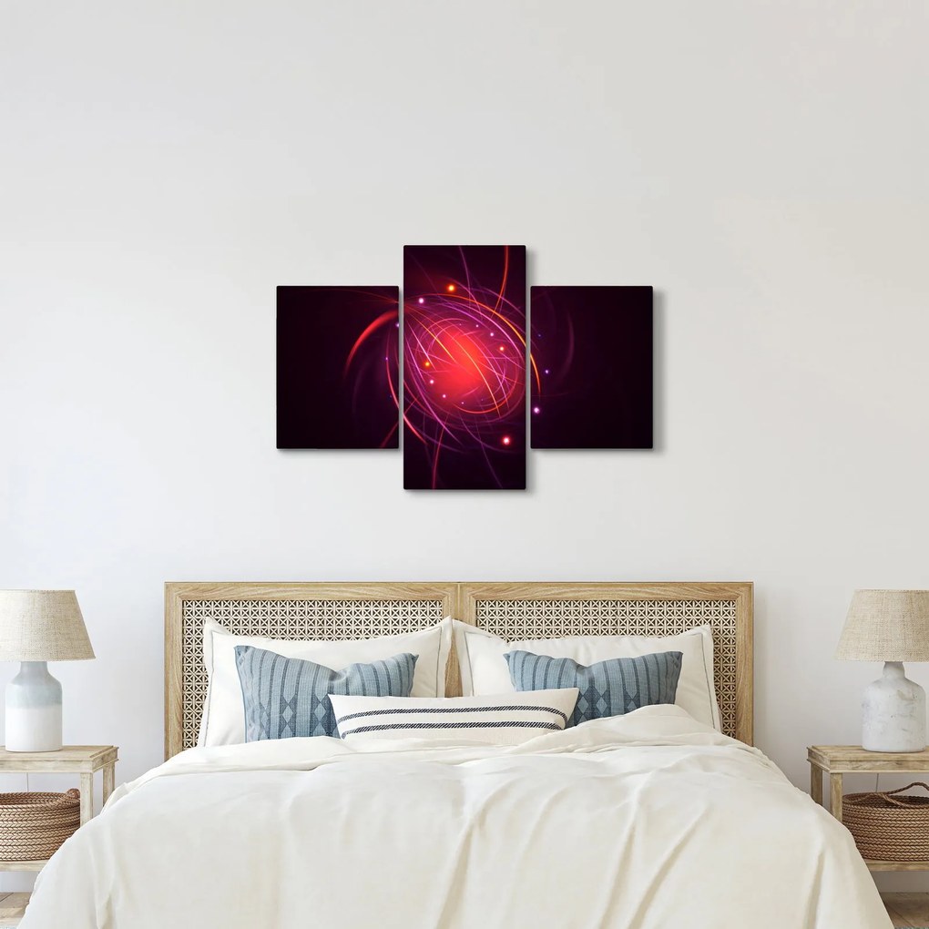 Modern kép absztrakció (90x60 cm)
