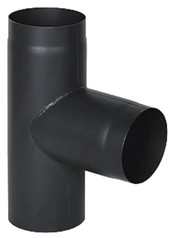 Füstcső 120 T-elem /2mm acél