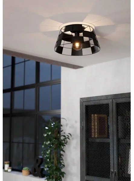 Eglo 43891 - Mennyezeti lámpa PONTEFRACT 1xE27/40W/230V