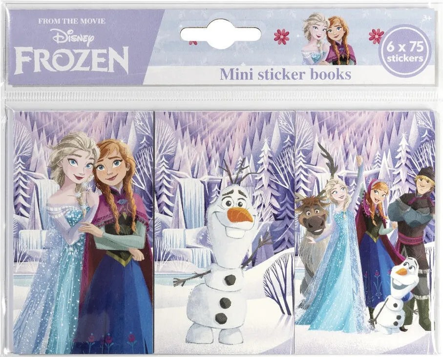 Disney Jégvarázs Friends mini matrica szett 6 db-os