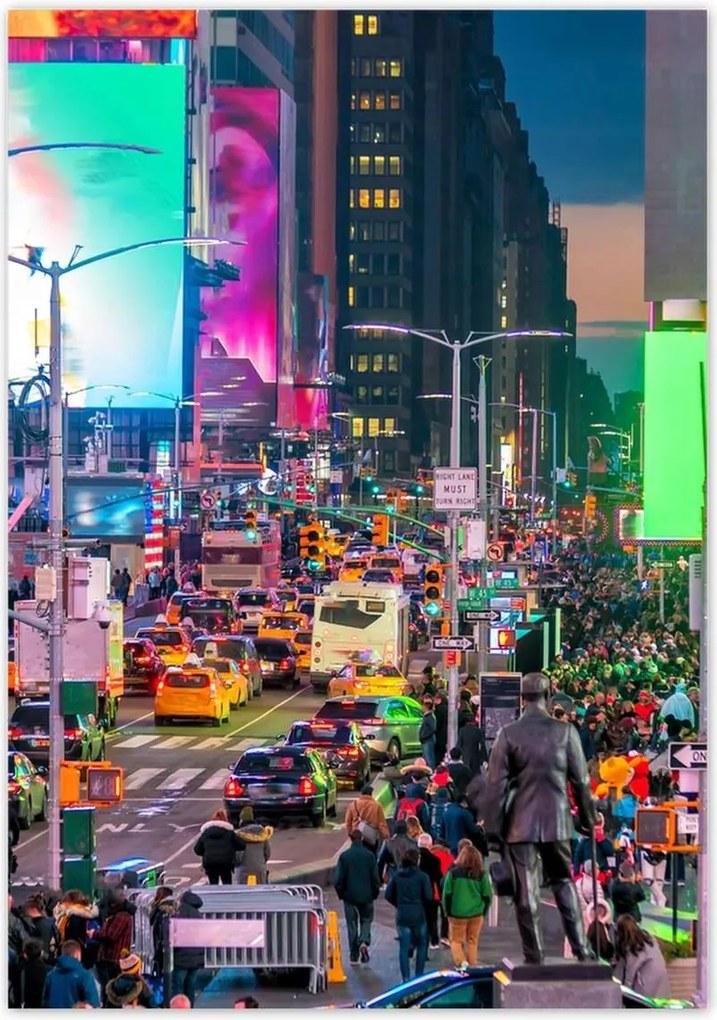 Poszterek 70x100 New York felülnézet