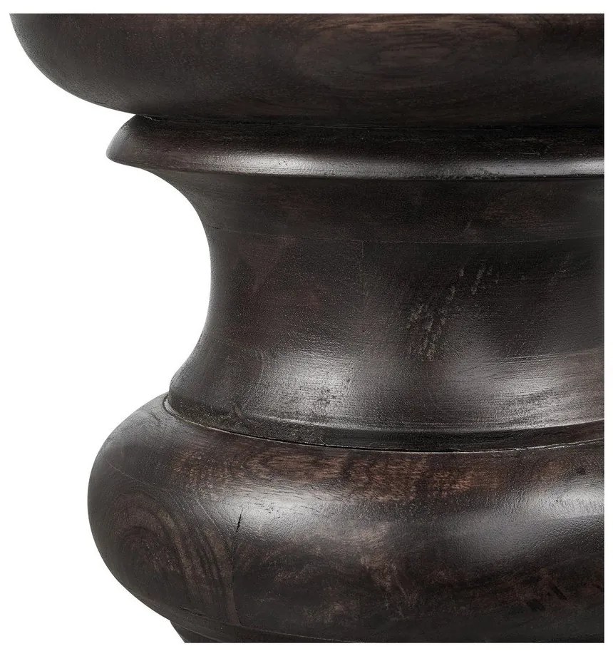 Mangófa kerek tárolóasztal ø 30 cm Jonah – WOOOD