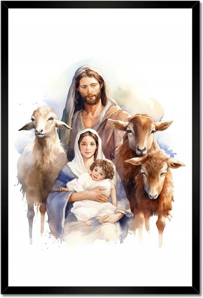 Poszterek keretben 40x60 Szent család