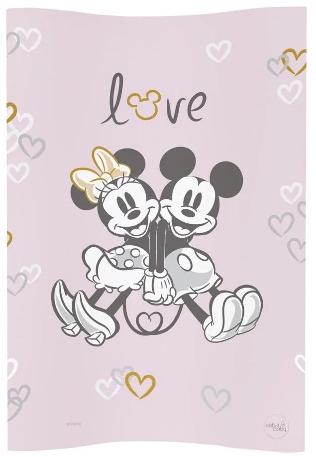 CebaBaby CebaBaby - Pelenkázó lap kétoldalú COSY DISNEY 50x70 cm rózsaszín AG0235