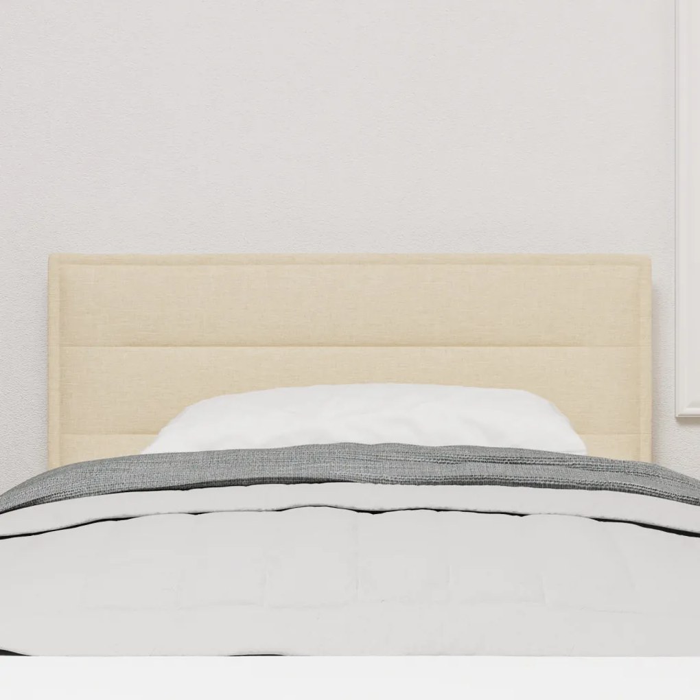 LED ágytámla LED -es lámpákkal Krém 80 cm Poliészter