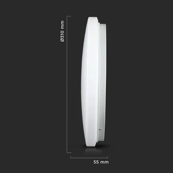 LED Mennyezeti lámpa LED/18W/230V 31 cm 3000K/4000K/6400K