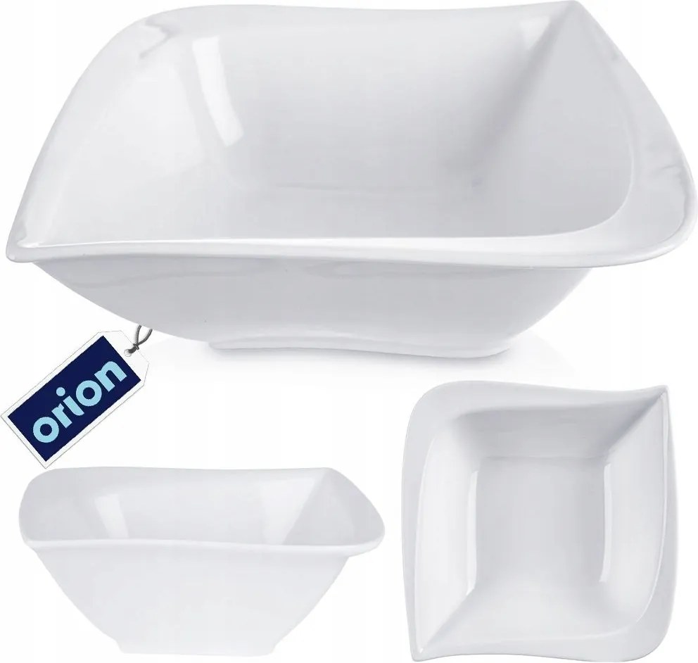 Négyzet Alakú salátatál saláták tálalásához 1,3L