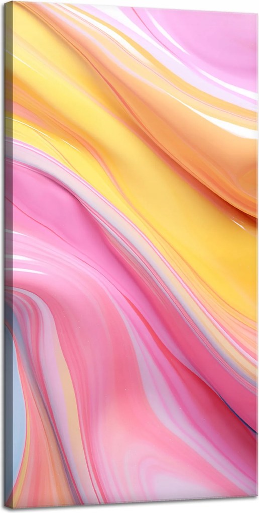 Vászonkép Absztrakt színes világ 40x80