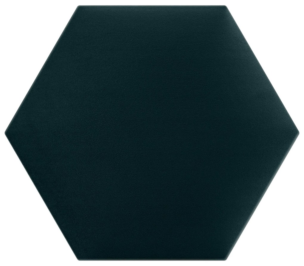 Kárpitozott panel - Hatszög - 40x35cm Szín: Bor