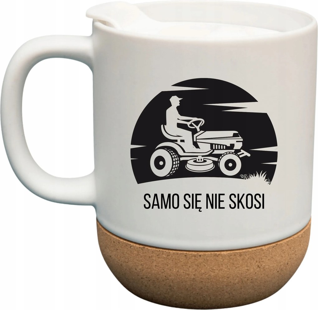 Fehér Bögre Parafa Vicces Ajándék Apák Napja Nem Nyírja Le Magát