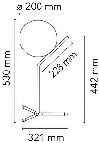 Asztali Lámpa Réz FLOS F3170059