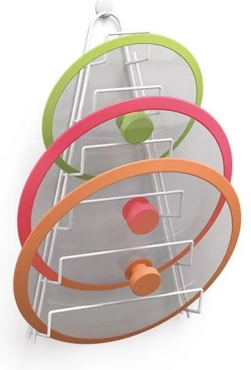 Fedő- és serpenyőtartó állvány Kiwi – Metaltex