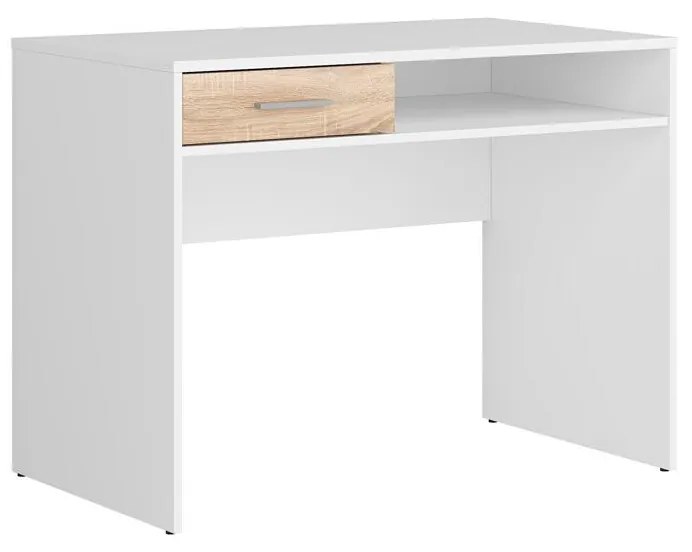 Íróasztal Nepo Plus 1 (fehér + szonoma tölgy) . 1098261