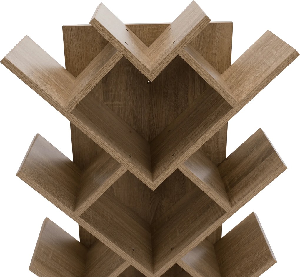 Polcrendszer, szürkésbarna tölgy, VEVEY