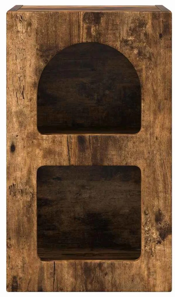 Éjjeli asztal Füstölt tölgy 29.5 x 35 x 50 cm Faanyag