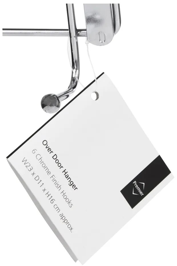 Ezüstszínű fém ajtófogas 11 cm Chrome – Premier Housewares