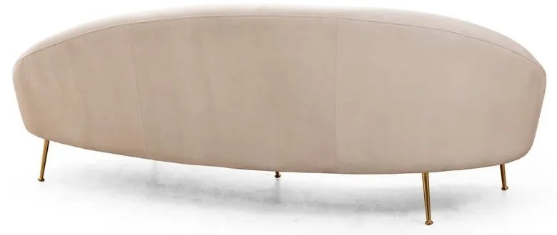 Krémszínű kanapé 255 cm Eses – Artie