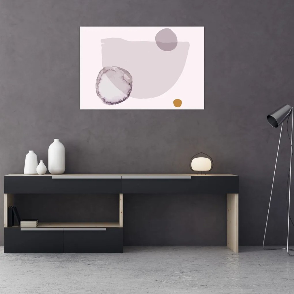 Kép - Lila minimalizmus N⁰2 (90x60 cm)