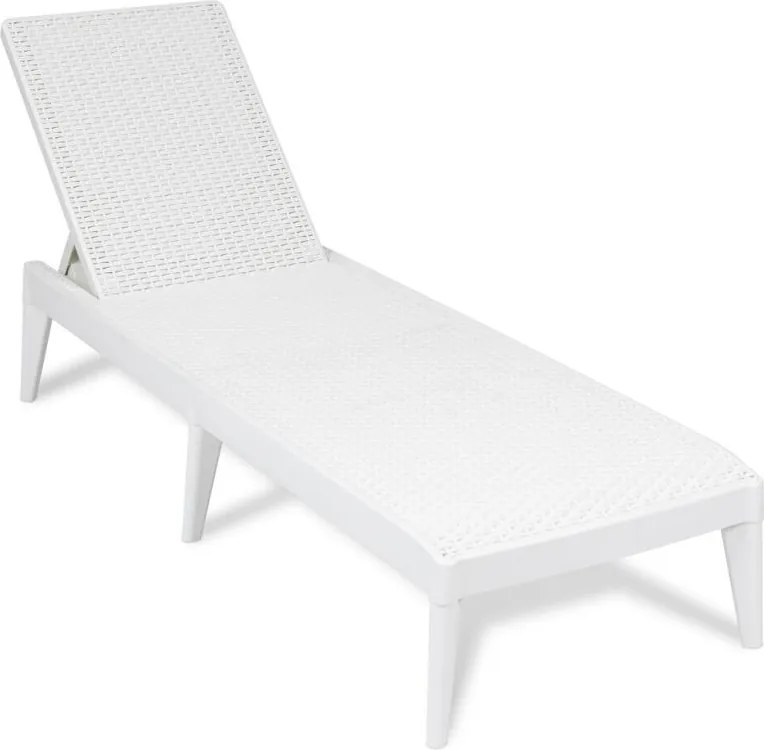 TOOMAX  Műanyag kerti nyugágy NUMANA fehér