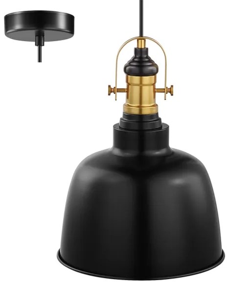 Eglo 49839 - GILWELL kábeles függeszték 1xE27/60W/230V
