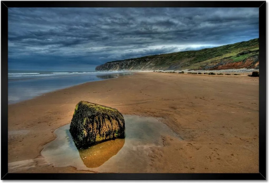 Poszterek keretben 60x40 Szikla a tengerparton