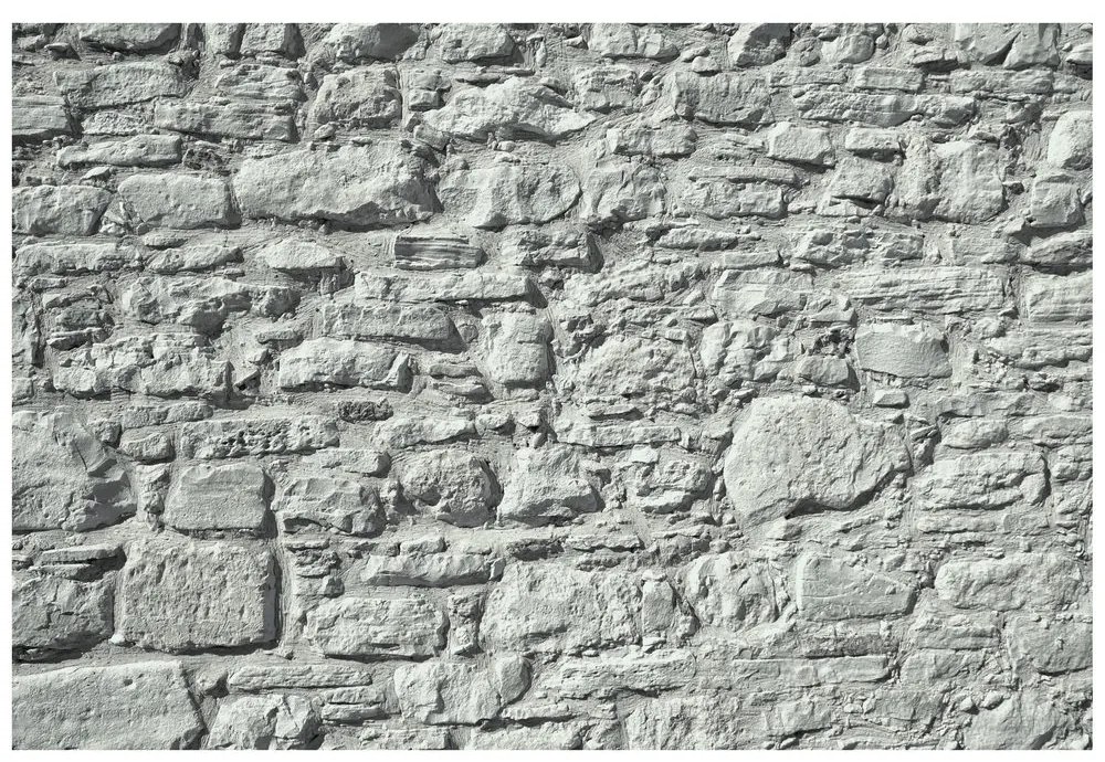 Öntapadó fotótapéta szürke kő hatású fal