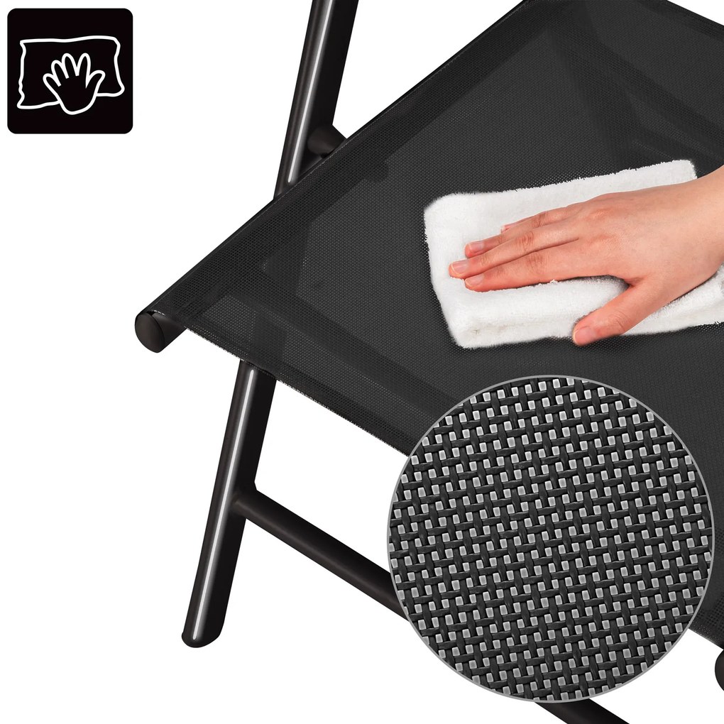 Deuba Alumínium kerti garnitúra Alu 1+4 - antracit