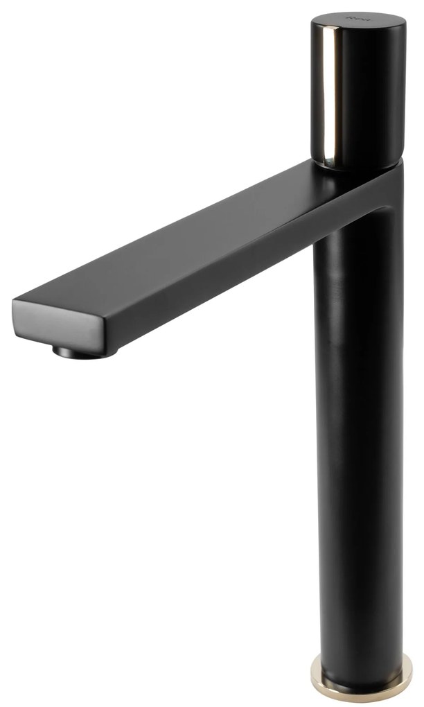ICON Black Gold magasított fürdőszobai mosdó csaptelep