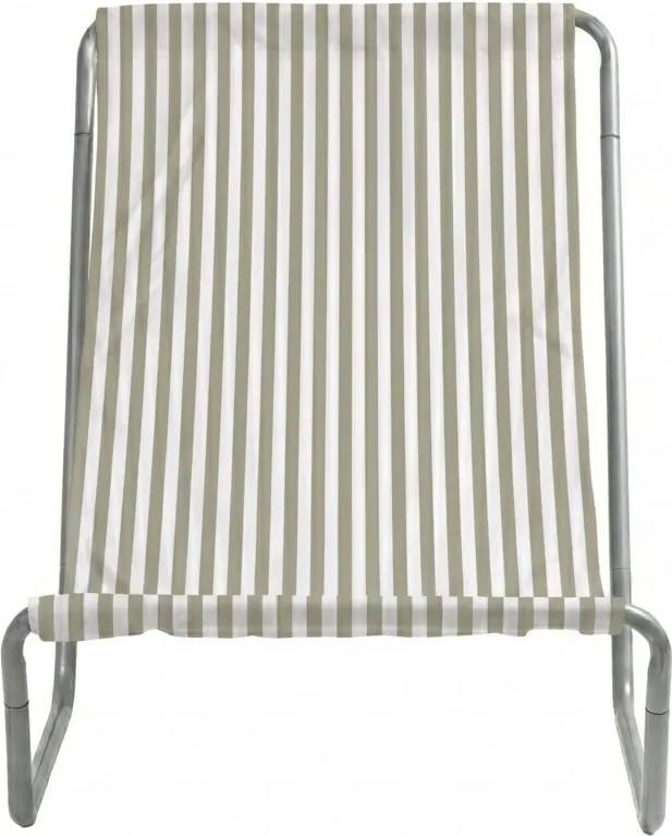 Összecsukható strandszék SAND STRIPES, zöld
