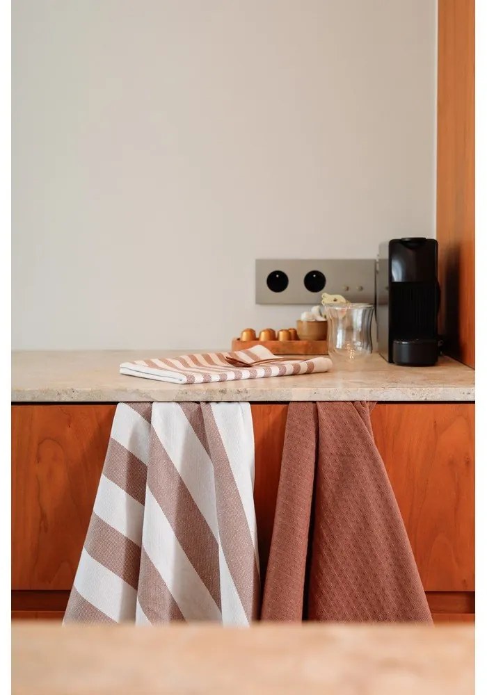 Pamut konyharuha szett 3 db-os 51x74 cm Marra – Tiseco Home Studio