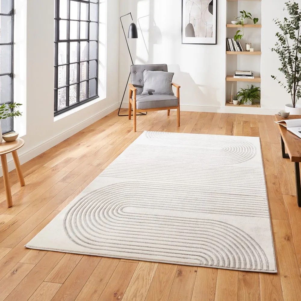 Szürke-bézs szőnyeg 170x120 cm Apollo - Think Rugs