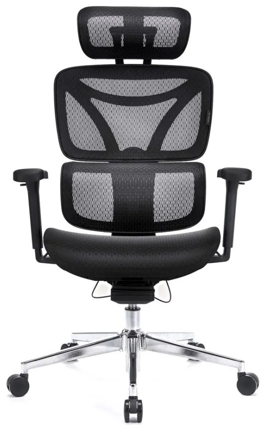 Professzionális irodai szék / forgószék / főnöki szék LVN System Control Pro fekete LV0656