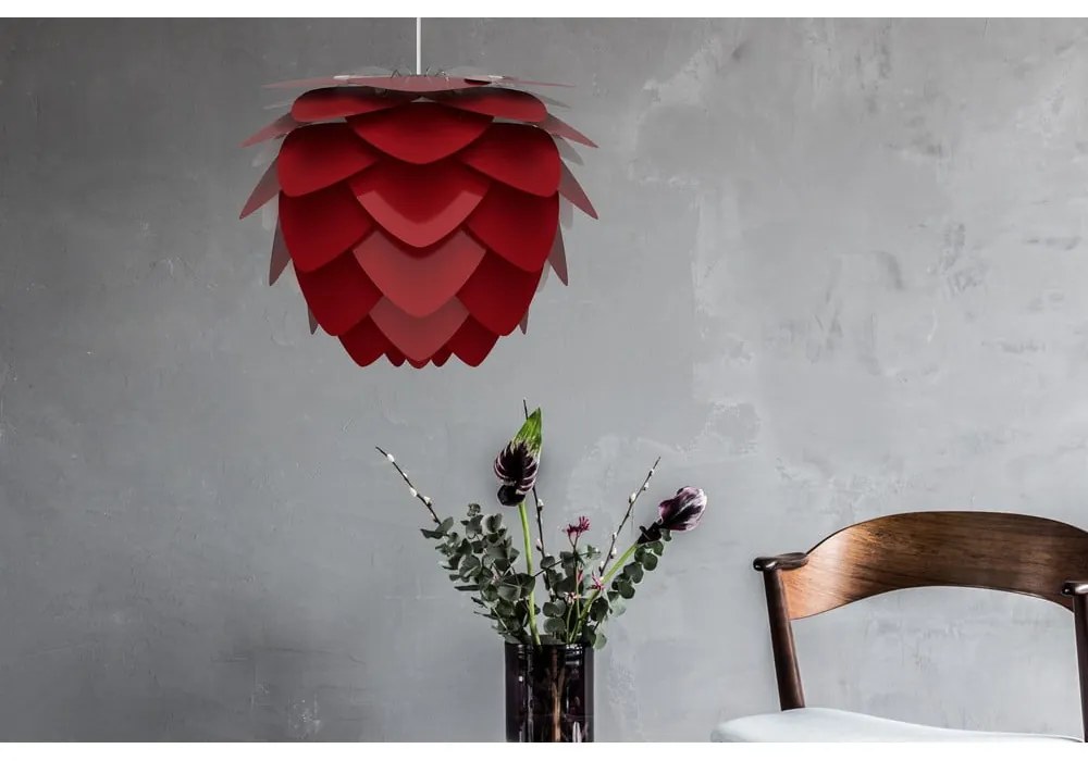 Borvörös lámpabúra ø 59 cm Aluvia – UMAGE