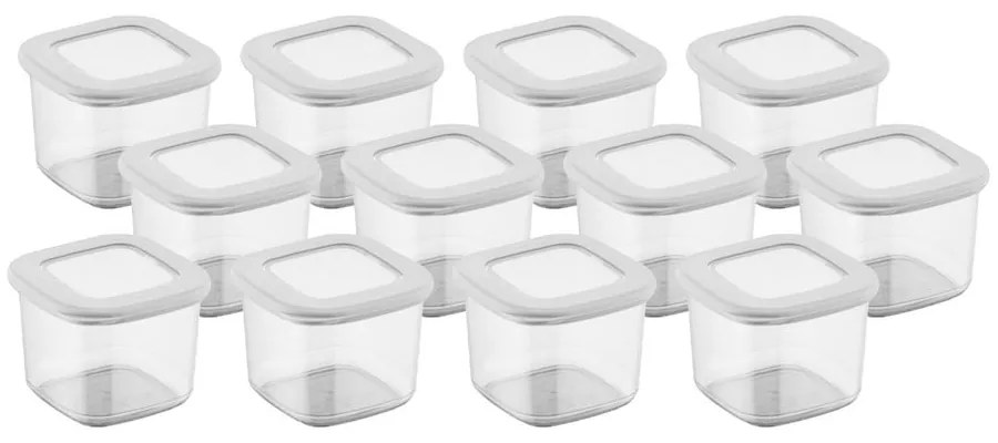 Élelmiszertartó doboz szett 12 db-os Fresco – Hermia