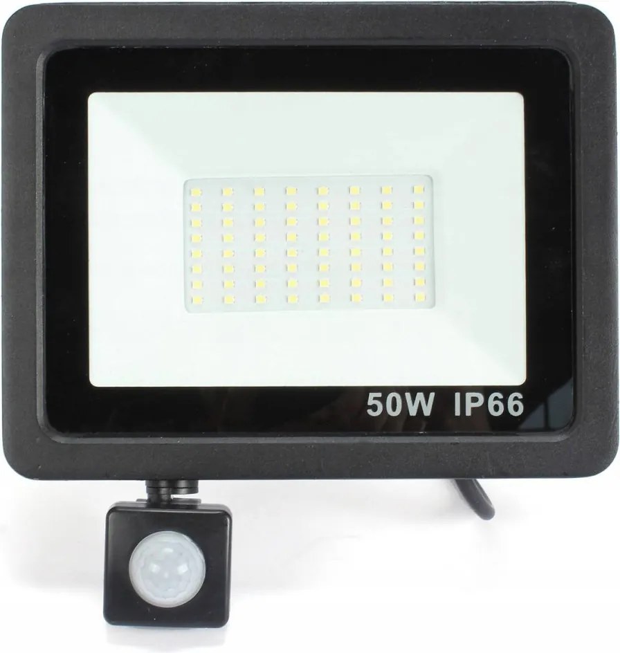 DOMENOLED 26 HALOGEN Kültéri Reflektor Fekete LED IP65
