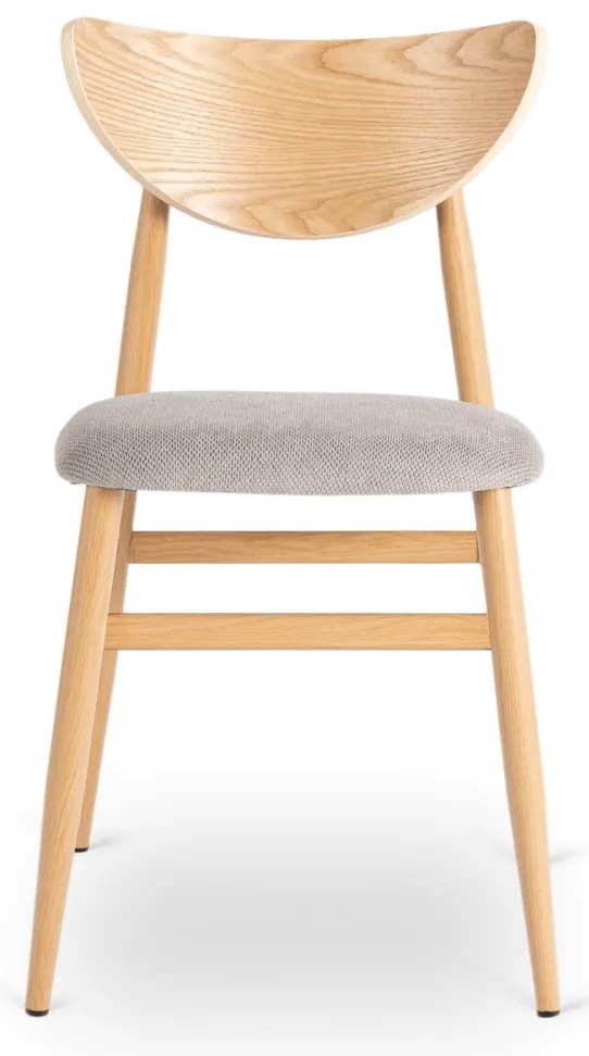 Tölgy/Szürke Étkezőszék BRAGA