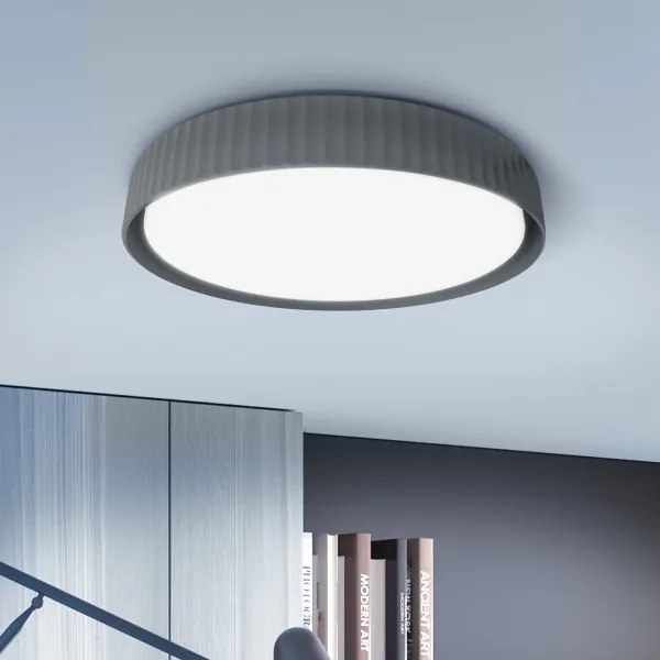 Brilagi -LED Dimmelhető mennyezeti lámpatest LUCIA LED/60W/230V Ø 59 cm szürke + távirányító